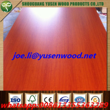 High Gloss Wood Grain UV Coated MDF Board /Wood Grain Melamine Parper Laminated